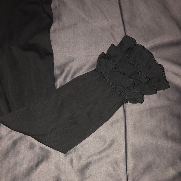 Girls ruffled leggings - Picture 2 of 4